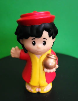 Fisher Price Little People Nativity Red Wise Man Gold