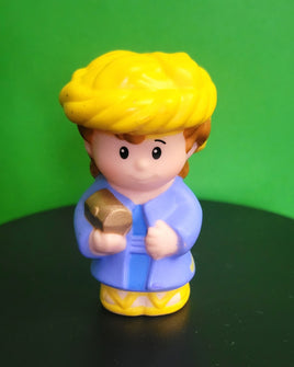 Fisher Price Little People Nativity Blue Wise Man Gold