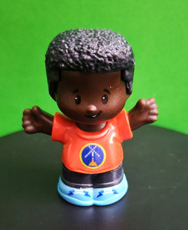 Fisher Price Little People Boy with Orange Shirt