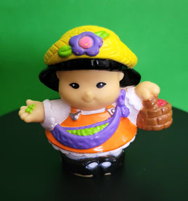 Fisher Price Little People Sonya Lee with Basket