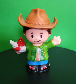 Fisher Price Little People Farmer with Chicken