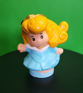 Fisher Price Little People Disney Princess Aurora Blue Dress