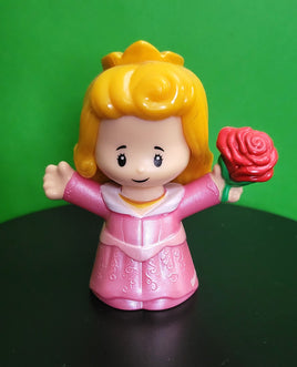Fisher Price Little People Disney Princess Aurora with Rose