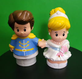 Fisher Price Little People Disney Princess Cinderella and Prince Charming