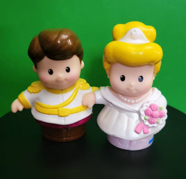 Fisher Price Little People Disney Princess Cinderella and Prince Charming