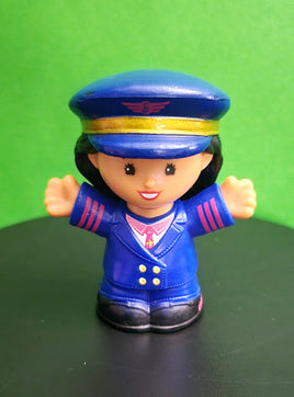Fisher Price Little People Barbie Airline Pilot