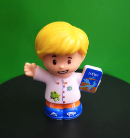 Fisher Price Little People Eddie with Book