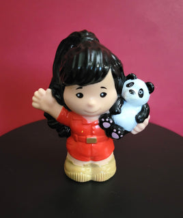 Fisher Price Little People Zookeeper Anne with Panda