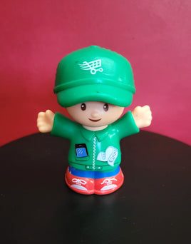 Fisher Price Little People Garbage and Recycle Worker
