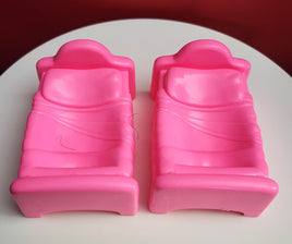Fisher Price Little People Vintage Bed Set of 2