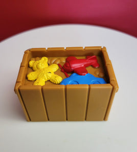 Fisher Price Little People Walmart Crate Box of Toys
