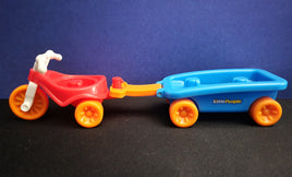 Fisher Price Little People Tricycle and Wagon Set