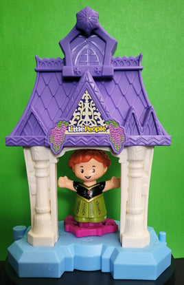 Fisher Price Little People Disney Frozen Anna in Arendelle Portable Playset