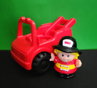 Fisher Price Little People Little Red Fire Truck and Figure