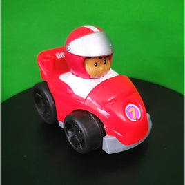 Fisher Price Little People Red Race Car