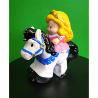 Fisher Price Little People Disney Princess Aurora Klip Klop Horse