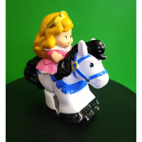 Fisher Price Little People Disney Princess Aurora Klip Klop Horse