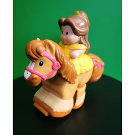 Fisher Price Little People Disney Princess Belle Klip Klop Horse