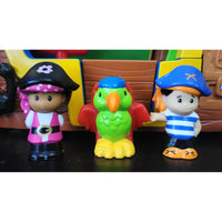 Fisher Price Little People Pirate Ship playset with music & sounds