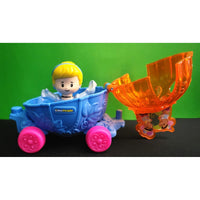 Fisher Price Little People Disney Princess Parade Cinderella Carriage Float New