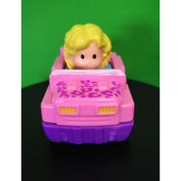 Fisher Price Little People Wheelies Pink Jeep Girl