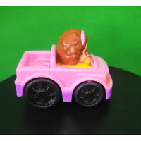 Fisher Price Little People Wheelies Purple Truck Girl