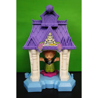 Fisher Price Little People Frozen Anna In Arendelle Figure & Mini Castle