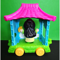 Little People Disney Princess Parade Mulan & Mushu Float Figure with Fan