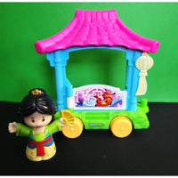 Little People Disney Princess Parade Mulan & Mushu Float Figure with Fan