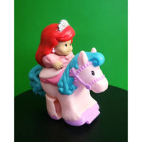 Fisher Price Little People Disney Princess Ariel Little Mermaid Klip Klop Horse