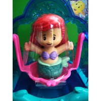 Fisher Price Little People Disney Princess Parade Ariel Float New
