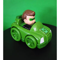 Fisher Price Little People Wheelies Green Lantern DC Comics Car