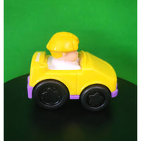 Fisher Price Little People Yellow Car Boy