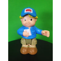 Eddie Fisher Price LIttle People Mailman Postal Carrier Figure Baseball Cap