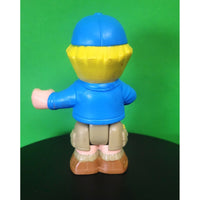 Eddie Fisher Price LIttle People Mailman Postal Carrier Figure Baseball Cap