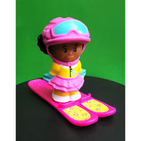 Fisher Price Little People Tessa on Snowboard